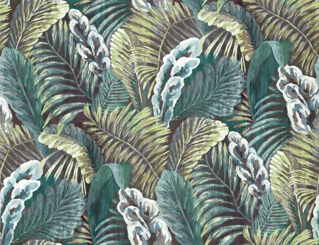 Behang Arte Essentials Les Naturels Verdure Blue Mint 26761