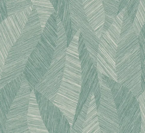 Behang Arte Essentials Tangram Bounty Eucalyptus 24022