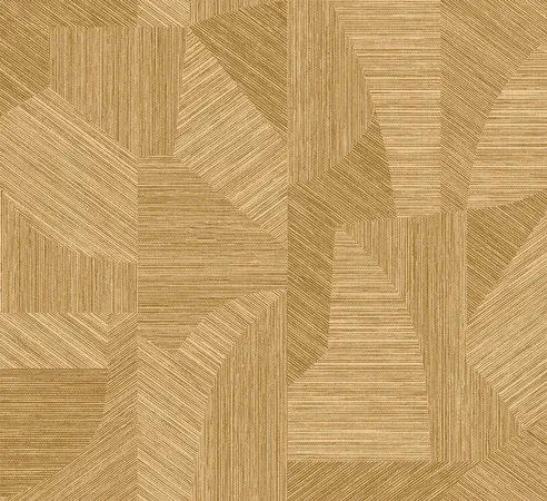 Behang Arte Essentials Tangram Caprice Ochre 24002