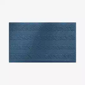 Waterhog® Deurmat - Herringbone Blauw - 3D Patroon - 7 mm dik 1