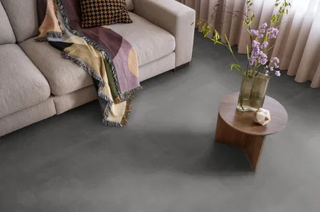 Ambiant Ceramo Anthracite 6213 - PVC Klik Tegel - 61 x 61 cm