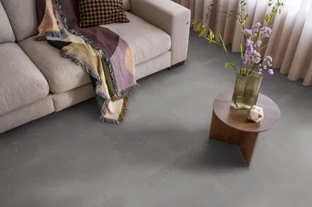 Ambiant Piero Dark Grey 6203 - PVC Klik Tegel - 61 x 61 cm