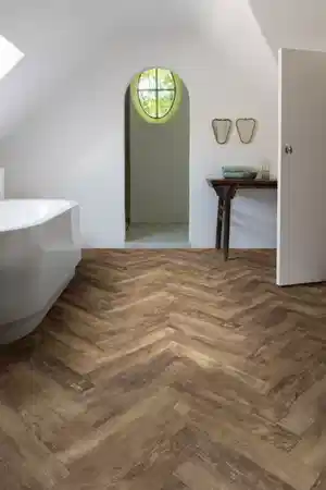 Moduleo Layred Herringbone Country Oak 54875 - PVC Klik Visgraat - 63 x 12,6 cm 1