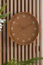 Karlsson Orgullo Wandklok - Okergeel - ⌀ 40 cm 2